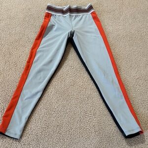 Olympia Activewear Kids' Gray and Red Leggings
